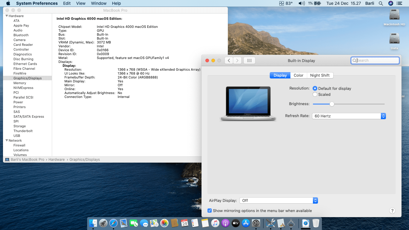 HP Probook 240 G2 [Intel HD 4000] 4
